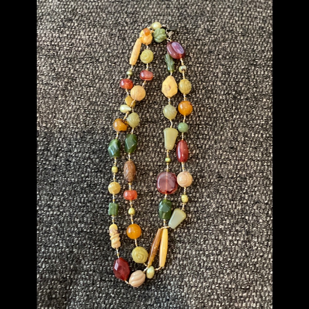 Earth toned necklace